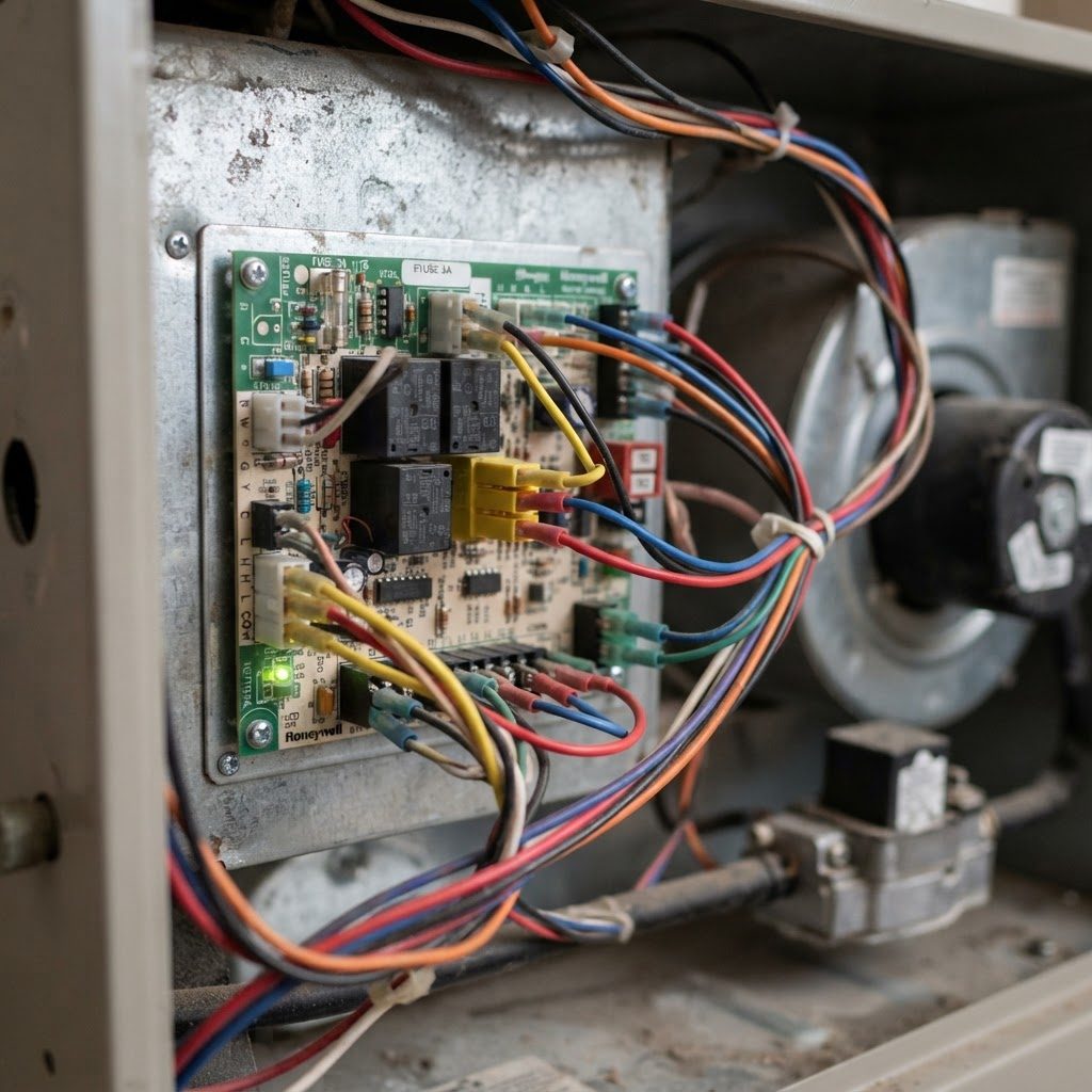 Furnace control board, a common Green Bay furnace repair part